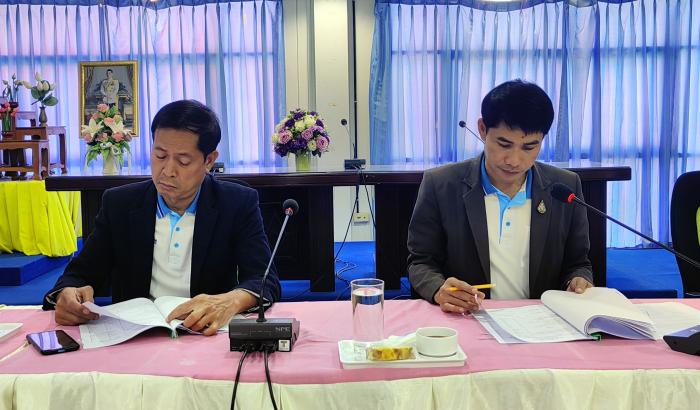 การประชุมคณะกรรมการกองทุนหลักประกันสุขภาพ เทศบาลกุดกว้าง ครั้งที่ 1 