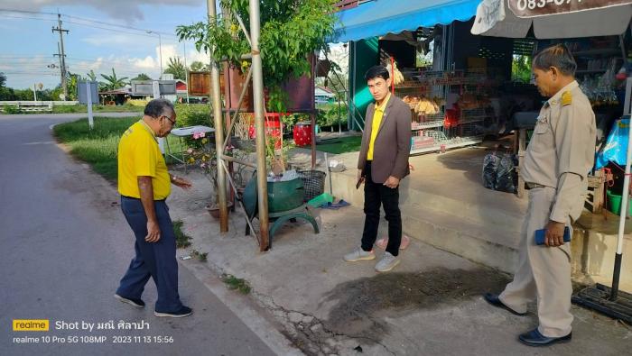 ภารกิจร่วมกับชุมชนของ นายกเทศมนตรีตำบลกุดกว้าง 